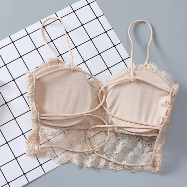 Women Sexy Bra Padded Bralette Crop Top Underwear Push Up Bra - Image 3