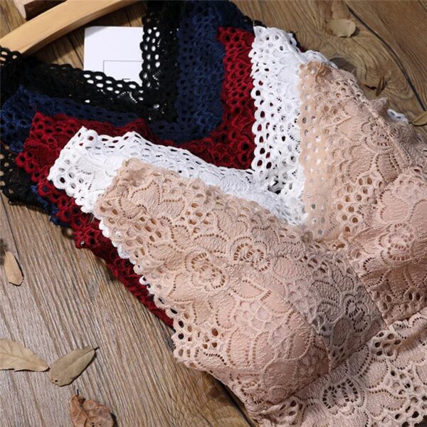 Fashion Women Bralette Bra Female Tops Female Lace Strap - Image 3