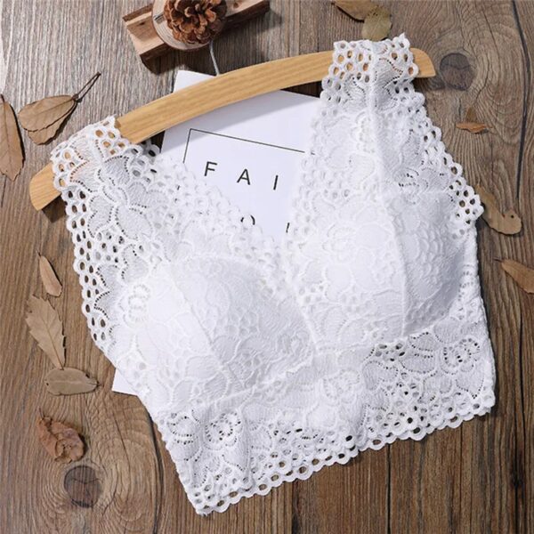 Fashion Women Bralette Bra Female Tops Female Lace Strap - Image 4