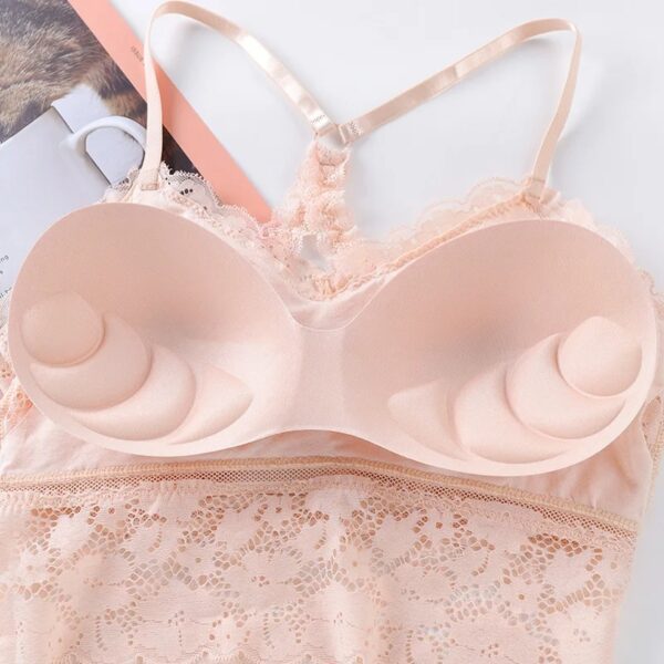 Women Bralette French style lace sexy beauty back bra girl underwear - Image 5
