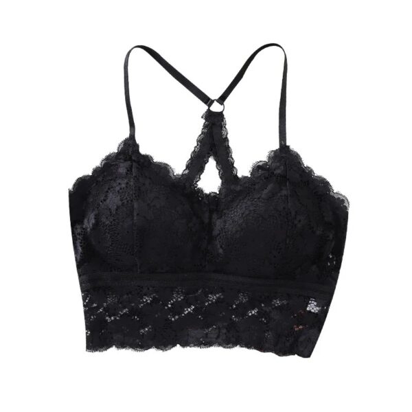 Women Bralette French style lace sexy beauty back bra girl underwear - Image 6